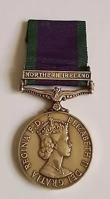 EIIR Campaign Service Medal Northern Ireland Clasp: 24196342 SPR. R. WILLIAMS  • £42