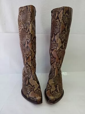 Vero Cuoio Leather Made In Italy Boots Size 7.5 • $32