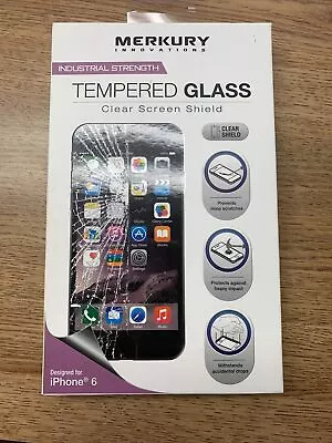 Merkury Innovations Industrial Strength Tempered Glass Screen Shield IPhone 6 • $5.99