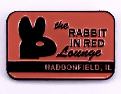 Rabbit In Red Lounge Horror Halloween Michael Myers Metal Enamel Pin Badge • £8.95