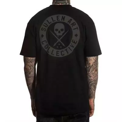 Sullen Men's Classic Black/Grey Short Sleeve T Shirt Clothing Apparel Tattoo ... • $28.30