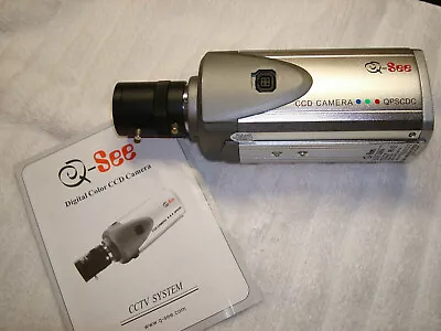 Home Or Office Security Camera -  Q-See QPSCDC Color CCD Security Camera • $21.59