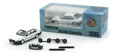 BM Creations 1996 Toyota Corolla AE100 - White - LHD 1:64 Diecast Car 64B0364 • $17.99