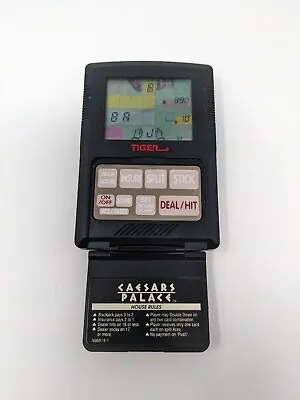 Video Poker Tiger 1993 Caesars Palace Electronic Handheld Game Tested & Works • $3.99