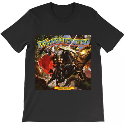 Molly Hatchet T-Shirt Cotton Black Unisex Cotton Men Women All Size • $18.99