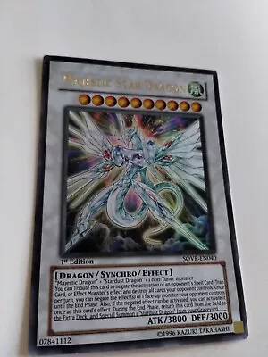 Majestic Star Dragon 1st Edition Ultra Rare SOVR-EN040 • $35