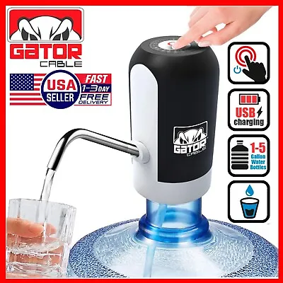 Water Bottle Switch Pump Electric Automatic Dispenser 5 Gallon USB Universal  • $8.99