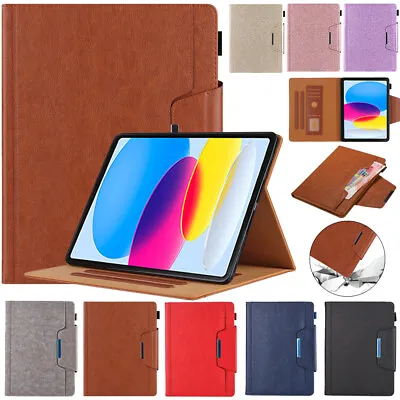 Smart Leather Stand Case Cover Wallet For IPad Mini Air Pro 4 5 6 7 8 9 10th Gen • £7.30