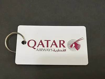 Qatar Airways Luggage Tag Plane Key Ring Bag Transport Bus Train • £5