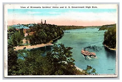 Minneapolis Minnesota MN Soldiers' Home White Border Postcard Posted 1923 • $5.94