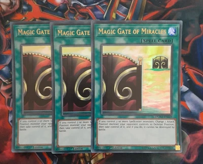 £2.69 • Buy Magic Gate Of Miracles DUPO-EN019  Ultra Rare 1st Ed X 3 (Playset) YuGiOh
