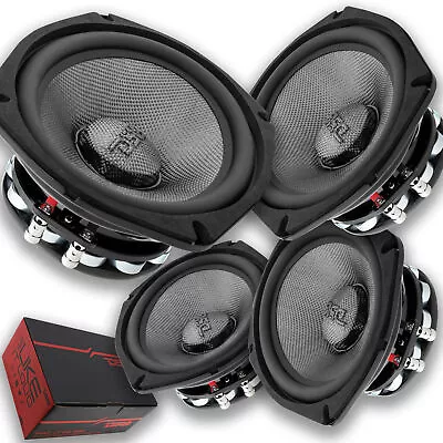 4x DS18 6x9  Motorcycle Mid-Bass Loudspeaker Marine/Powersports 2400W 2 Ohm • $663.86