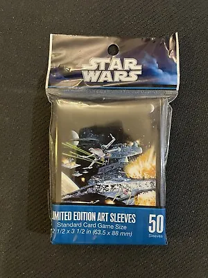 X-Wing Assault Star Wars Limited Edition Art Card Sleeves Standard Size By FFG • £10