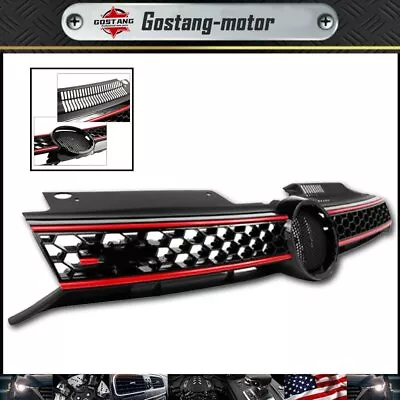 FIT For 2010 2011 2012 2013 VW GOLF GTI For 2014 MK6 TDI FRONT GRILLE New • $37.49