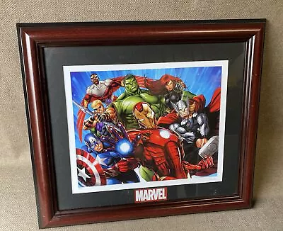 Rare 2012 Marvel Lithograph “Heroes” With COA ~Size 18  X 20  ~# 815/1000~L@@K~ • $128