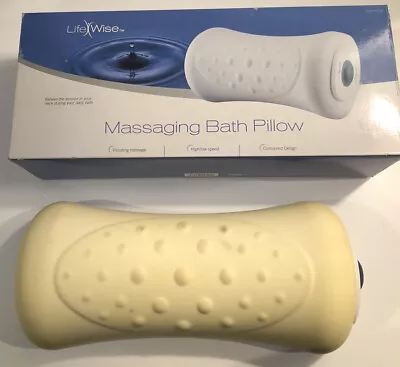 Vintage Massaging Bath Pillow Radio Shack Pre-Owned - Excellent Condition • $19.95
