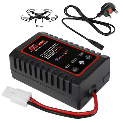 NiMH Fast Charger 2A 20W For RC Car For Tamiya Battery Charger 7.2v-9.6v Battery • £14.53
