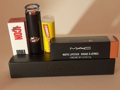 £14.99 • Buy Various Lip Items Listick & Lip Balm, Mac, Carmex, Badass, Laritzy, Wet N Wild
