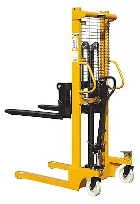 £1925 • Buy New Manual  Lifter Mover Warehouse Pallet Stacker 1500kg  1.6m Adjustable Forks 