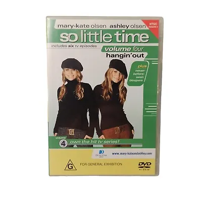 So Little Time Hangin' Out Vol 4 Olsen Twins DVD TV Series Sitcom Drama Family  • £21.85