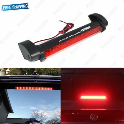 Red 24 LED 12V Car Third 3RD Brake Stop Tail Light High Mount For Auto Bulb Lamp • $11.62