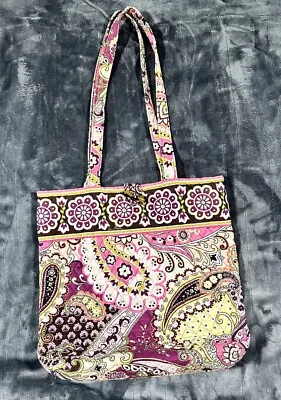 Vera Bradley Very Berry Paisley Get Carried Away Toggle Closure Tote • $24.99