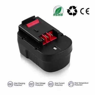 For BLACK+DECKER 14.4V Slide Battery HPB14 FIRESTORM FSB14 499936-34 A14 Charger • $20