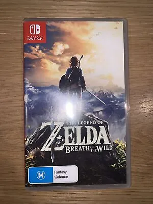 Legend Of Zelda Breath Of The Wild Nintendo Switch Case / Box Only No Game • $19.99