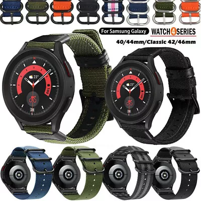 Nylon Canvas Woven Sport Watch Band Strap For Samsung Gear S3 Classic / Frontier • $14.99