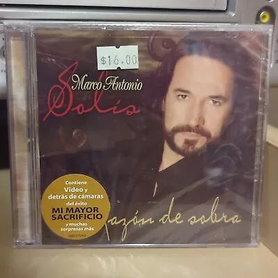 Razón De Sobra By Marco Antonio Solís (CD Nov-2004 Fonovisa) SEALED • $7
