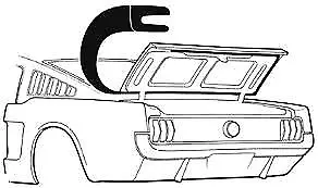 1965 1966 Mustang Fastback Trunk Weatherstrip USA Best • $15.95