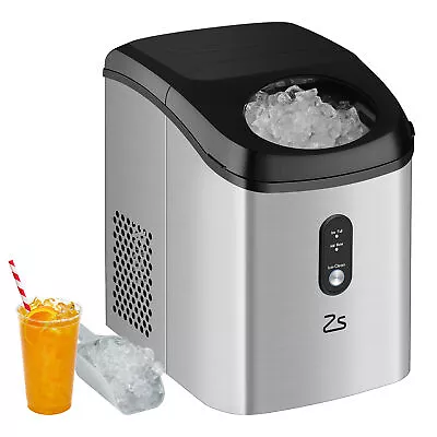 33LBs Mini Nugget Ice Maker Countertop Machine W/Self-Cleaning Fast Ice Making • $174.79