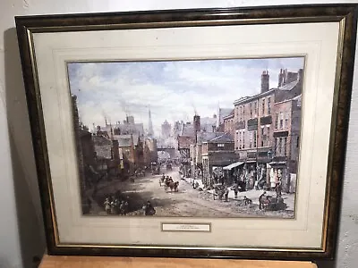 A Busy Street By Louise Rayner Framed Print • £18