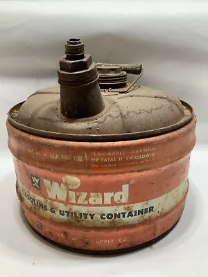 Vintage Wizard Gasoline & Utility Container Western Auto Supply Co. • $29.99
