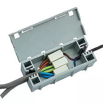 Wago WAGOBOX-LIGHT Box Light Junction Box For 224 Series Connectors Grey • £5.46