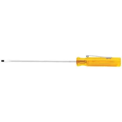 Klein Tools A130-3 Pocket Clip Slotted Screwdriver 1/8 In Round • $7.25