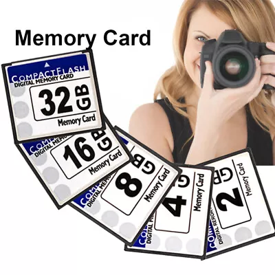 High Speed CF Memory Card Compact Flash CF Card For Digital Camera Computer • $35.71