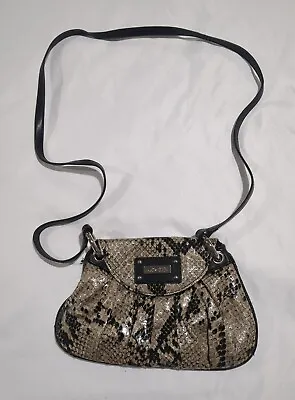 Women's Small MICHE Faux Snakeskin Shoulder Bag Clutch/Purse (Pre-owned) • $14.99