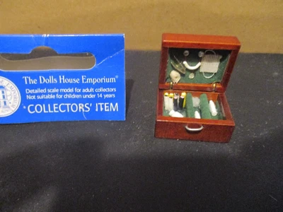 £5.70 • Buy Dolls House 1/12th Wooden Doctor/first Aid Kit *from Debbiesdollshouses*