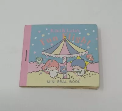 Vintage Sanrio Little Twin Stars Mini Sticker Book 1976 1984 Rare Complete • $60