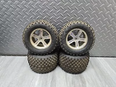 Traxxas T Maxx 3.3 Tires  Wheels Monster Truck Sport Maxx Losi Hpi Arrma • $29.99