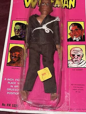 $1599.88 • Buy Vintage 1974 AHI Azrak Hamway 8  Wolfman Figure On Card Grail Rare Antique Toy