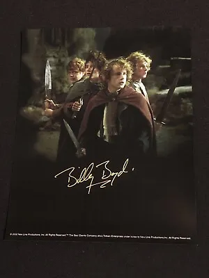 Billy Boyd Signed The Lord Of The Rings / Hobbit 10x8 Photo & COA • £39.99