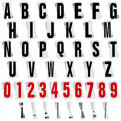 400 Pcs 8 Inch Marquee Sign Letters Flexible Plastic Letters For Outdoor Signs B • $95.33