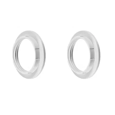 Black Or White Light Shade Collar Ring Adaptor  E14 Lamp Bulb Holder • £4.88