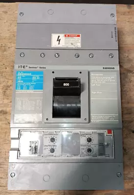 Siemens Smd69800ag 800 Amp Circuit Breaker 3 Pole 600 Vac Lsi Trip • $962.99