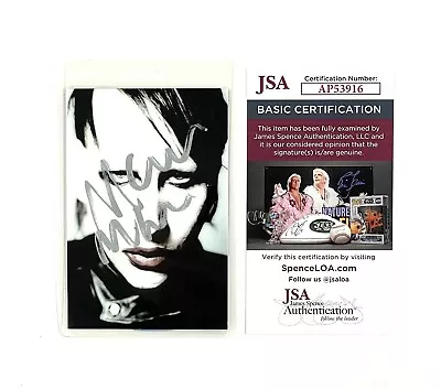 Marilyn Manson Signed Autographed VIP Pass 2013 Tour Full Signature JSA COA 🔥 • $199.99