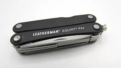 Retired Leatherman  Squirt Ps4  Stainless Steel Multi Tool - Black • $16.50