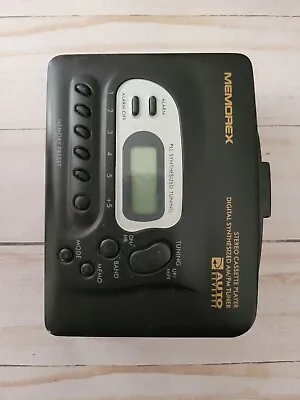 Memorex Cassette Player AM/FM Portable Radio Model MB5020 WORKING  • $32