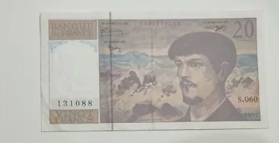 France 20 Francs Banknote   1997  F • £2.20